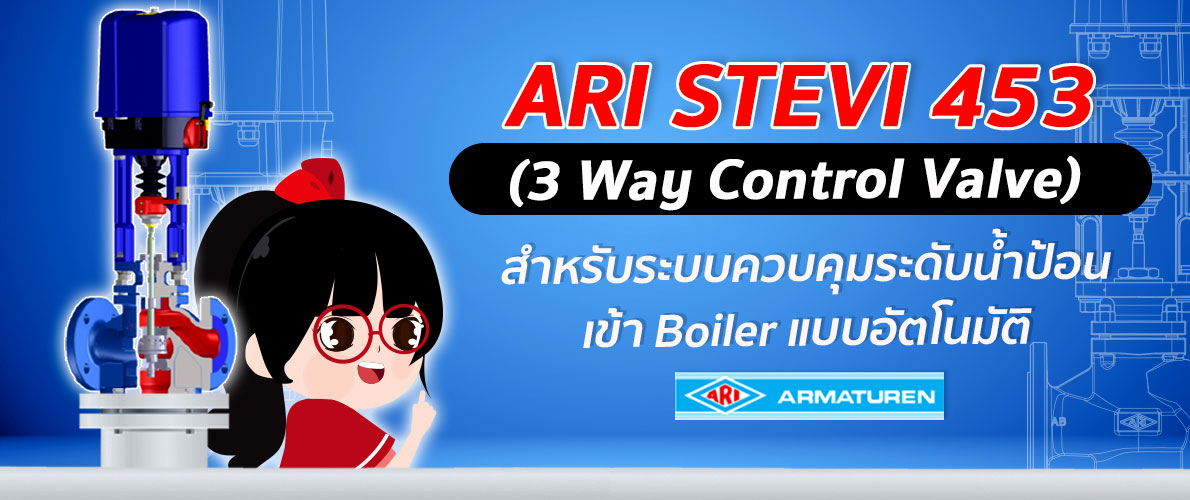 ARI STEVI 453 (3 way control valve)