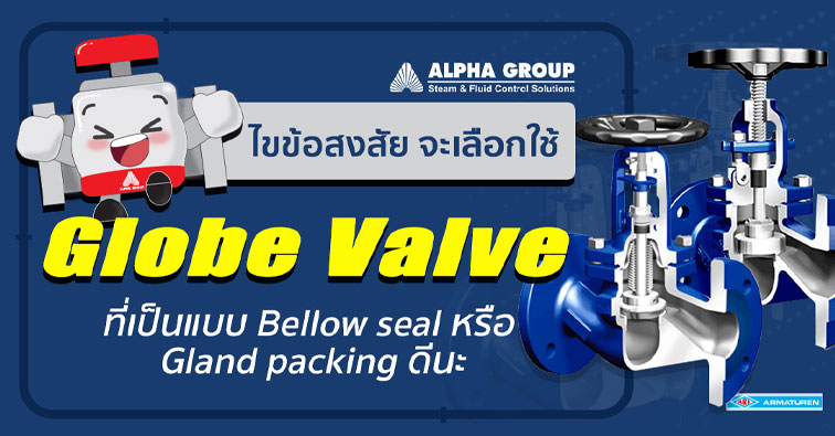 การเลือกใช้งาน globe valve