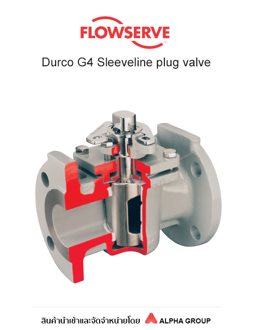 Durco G4 Sleeveline plug valve