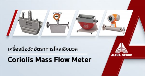 เครื่องมือวัดอัตราการไหลเชิงมวลแบบ Coriolis Mass Flow Meter