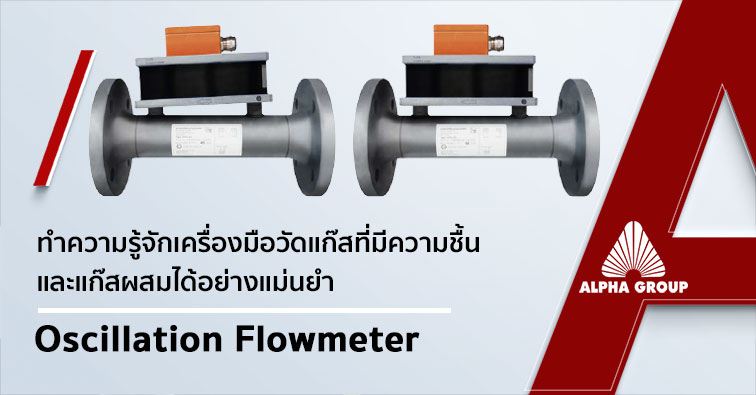 Oscillation flow meter