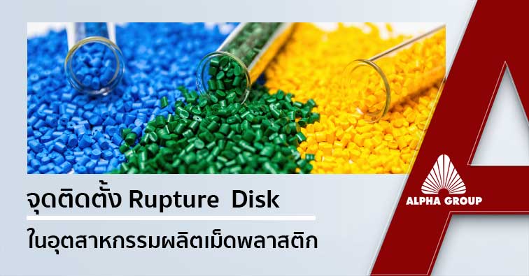 จุดติดตั้ง Rupture Disk