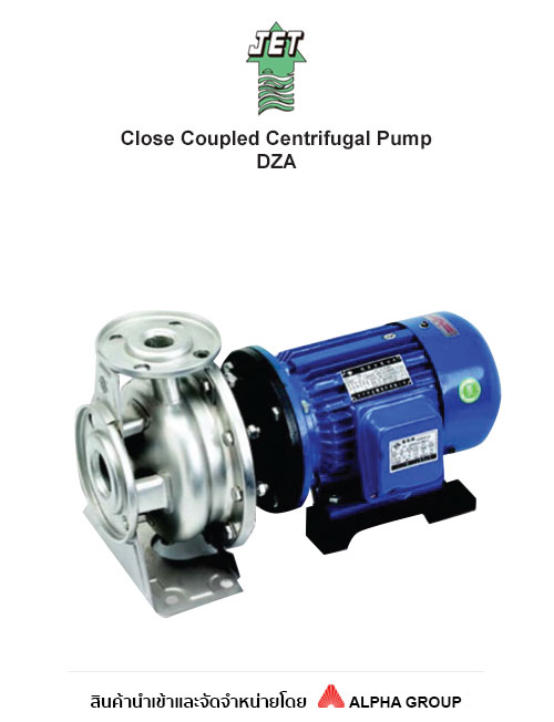 Close Coupled Centrifugal Pump Model DZA