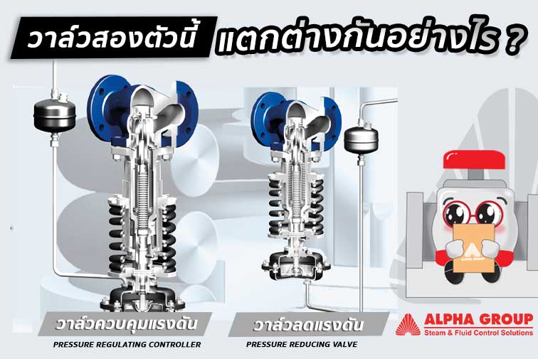 ความแตกต่างของ Pressure reducing valve